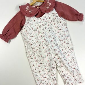 Jardinero rustico Flores forrado