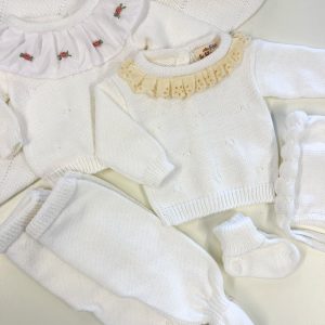 Conjunto Cuello Tejido en Dralon