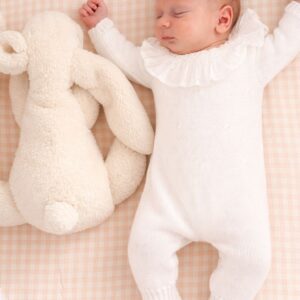 Entero Cuello Smock Tejido en Dralon