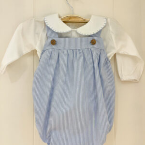 Ranita Rayas Celeste y Blanco