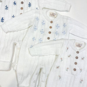 Entero Bordado Tejido en Dralon