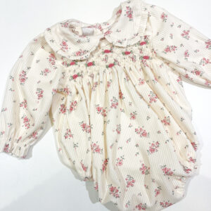 Ranita Pana Flores Punto Smock