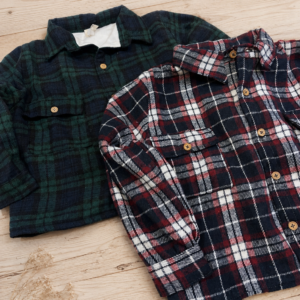 Sobrecamisa Viyela Escocesa Forrada