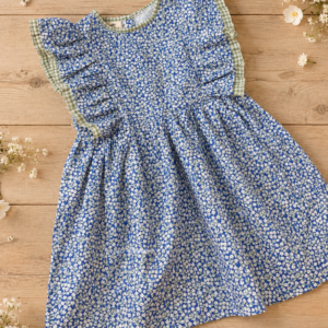 Vestido Volados Flores